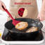Tournevis en silicone résistants à la chaleur de 600 ° F: ustensile de cuisine en U 13,5 po de long U-Taste, ustensile de cuisine flexible de qualité alimentaire pour retourner les œufs, crêpes dans une batterie de cuisine antiadhésive (rouge, 2 pièces)-131284962