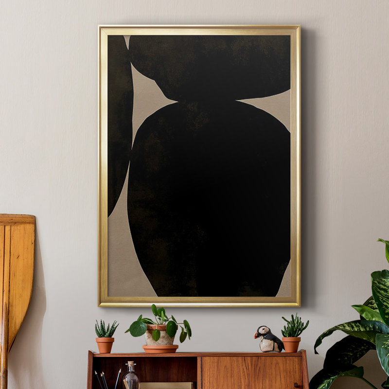 Heirloom Orbs II - impression d'un seul cadre photo, Or, H 42,5 po x l 30,5 po x P 1 po