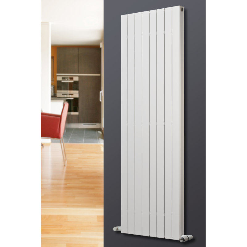 Andrew Vertical Designer Radiator, 180cm H x 59.5cm W x 8.6cm D