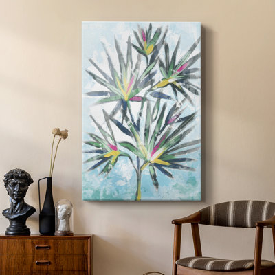 Candy Palm Fresco III - galerie sur mesure