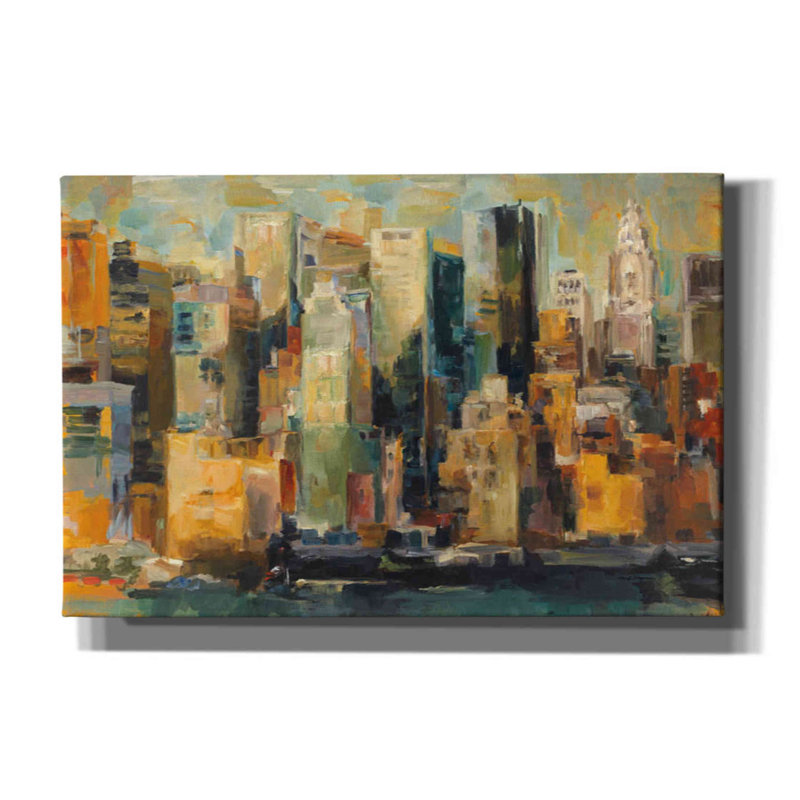 «New York» par Marilyn Hageman, reproduction d'art sur toile tendue