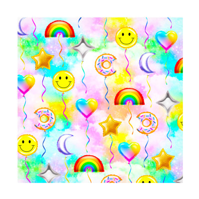 Jess Stempel Balloons 4 Canvas Art