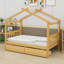 Lit en bois avec tiroirs-345080060
