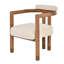 Chaises de salle à manger rembourrées Rowan Mid-Century Modern-130632537