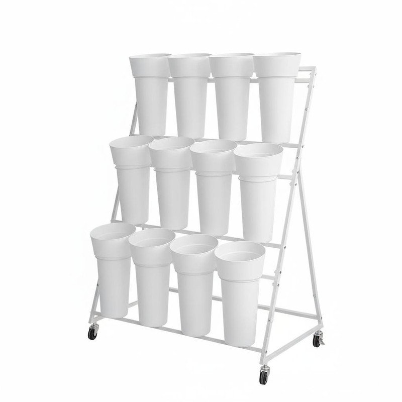 Plant Stand, White