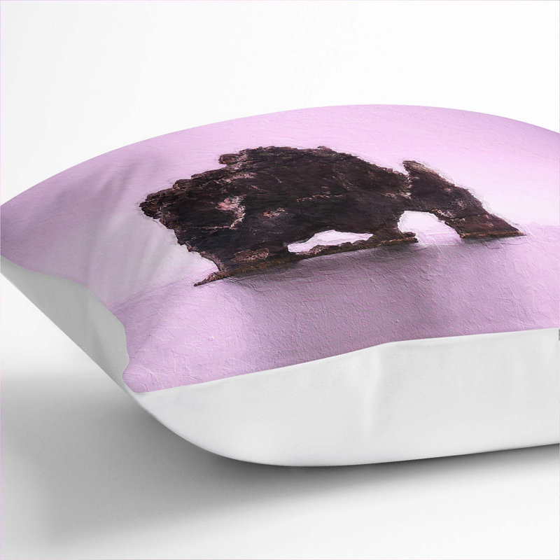 Square Cushion, 40cm H x 40cm W x 15cm D, White