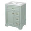 Meuble-lavabo de salle de bain avec lavabo, 3 tiroirs-2066236879