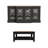 Weddel Basilico 2 Piece Modern Sideboard And Coffee Table Living Room Set-1879397870-1879397860