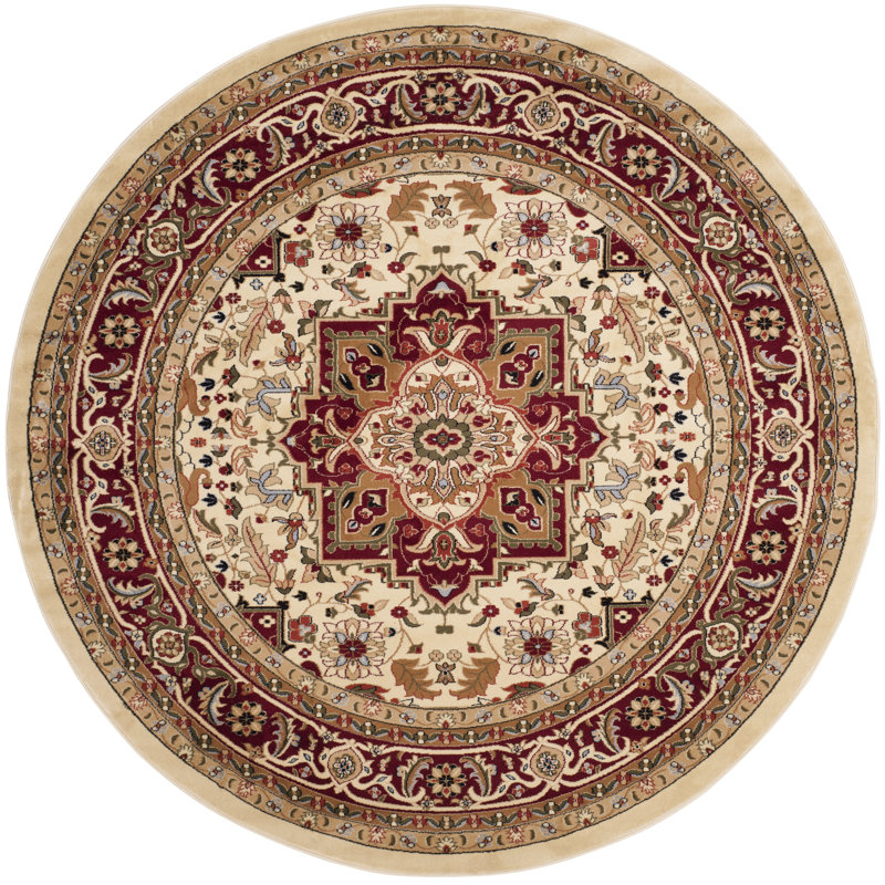 Bilbrook Oriental Area Rug, Round 183 cm