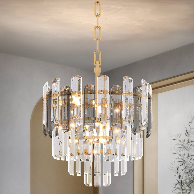 Lustre en cristal à 4 lumières Kronberg