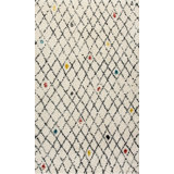 Eawood Ikat Red/Ivory Area Rug