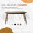 Norvia Traditional Rustic Solid Wood Rectangular Dining Table, Top 60 inches Length, Seats 4 to 6, Chestnut Brown finish-1826836886