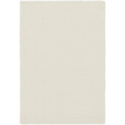Crowe Light Beige Hand-Loomed Wool Rug