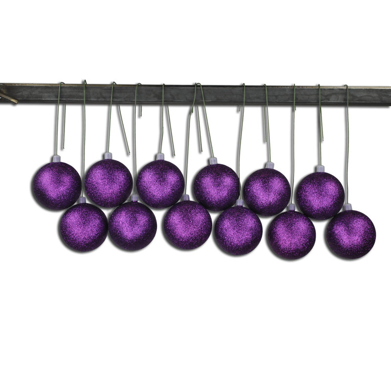 Ornement boule incassable, Mauve