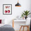 «Cherries with Chic Pink Bow», reproduction imprimée sous verre, design by Creative Studio-1267199551-1267199549