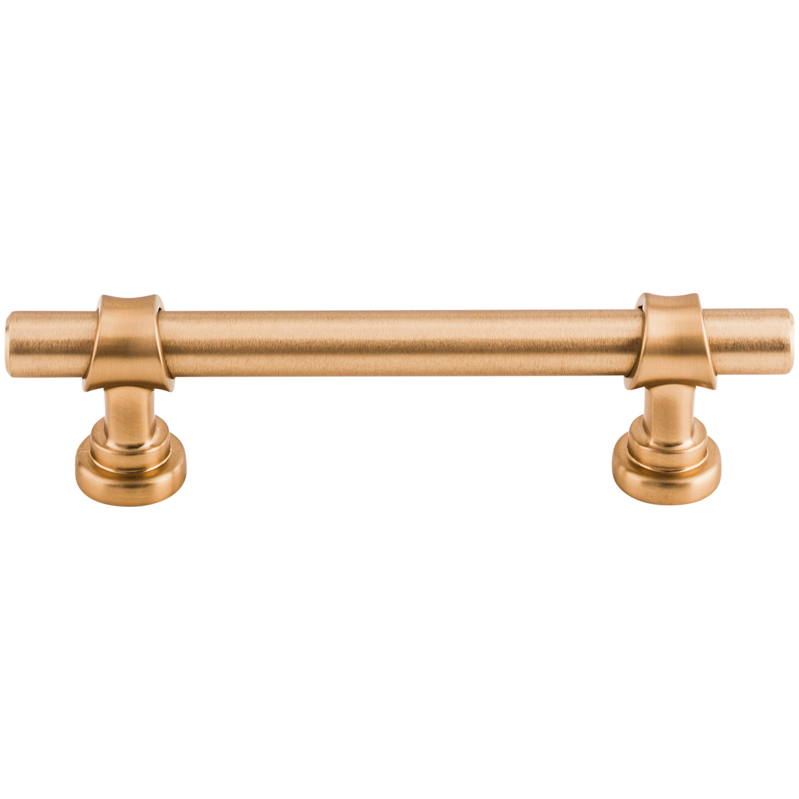 Bit Bar Cabinet Pull, Brushed Bronze, 3 3/4" Center to Center