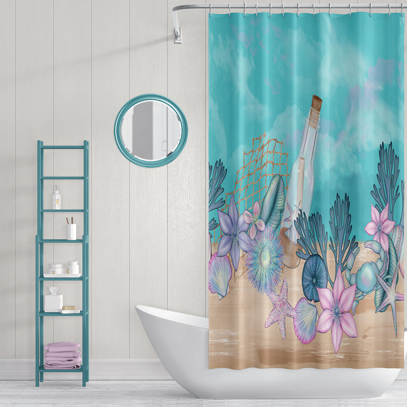 Slye Shower Curtain, 93" H x 70" W