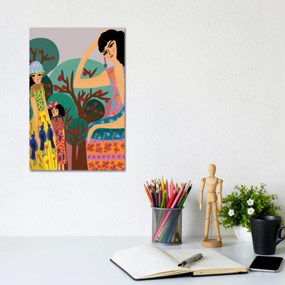 Apple Trees - Wrapped Canvas Print