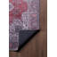 Tapis rouge à motif tissé rétro-404619424