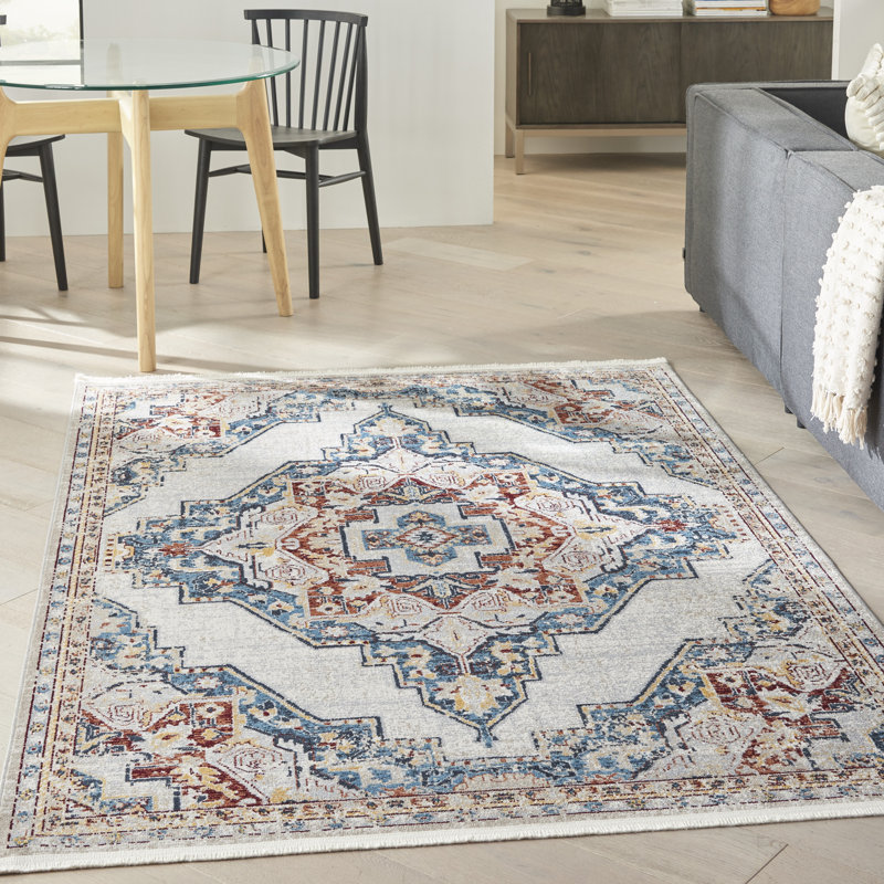 Sone Oriental Indoor Rug, Rectangle 4' x 6'