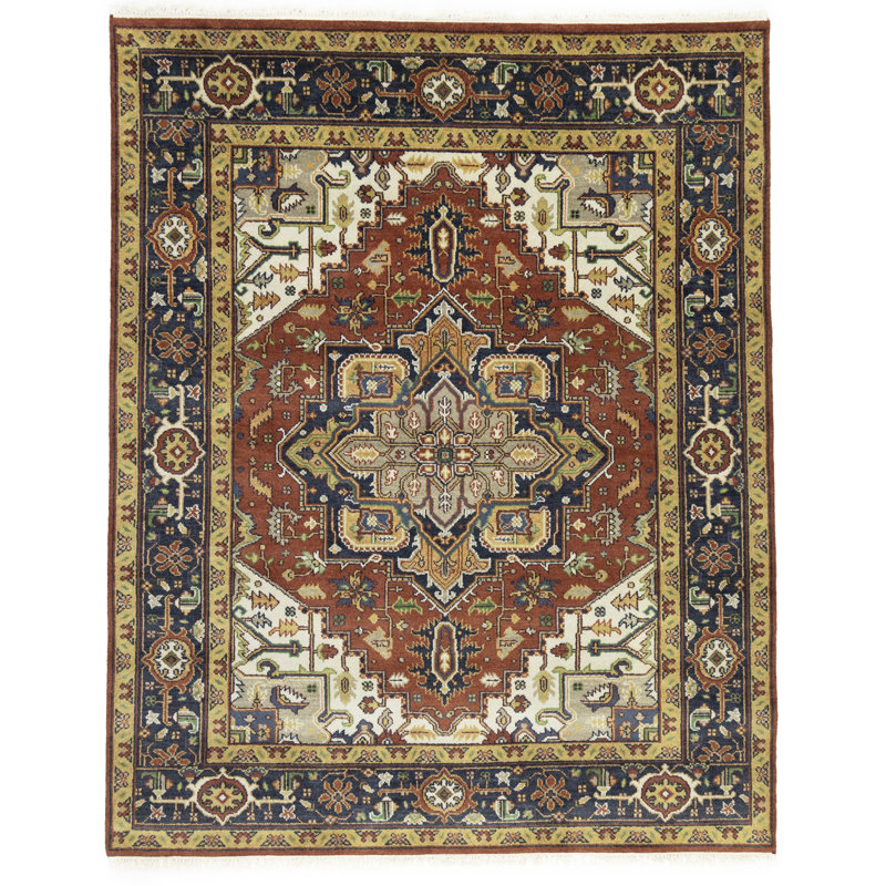 Shontai Wool Floral Rug