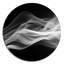Teachey noir blanc contemplatif abstraction II-88620233