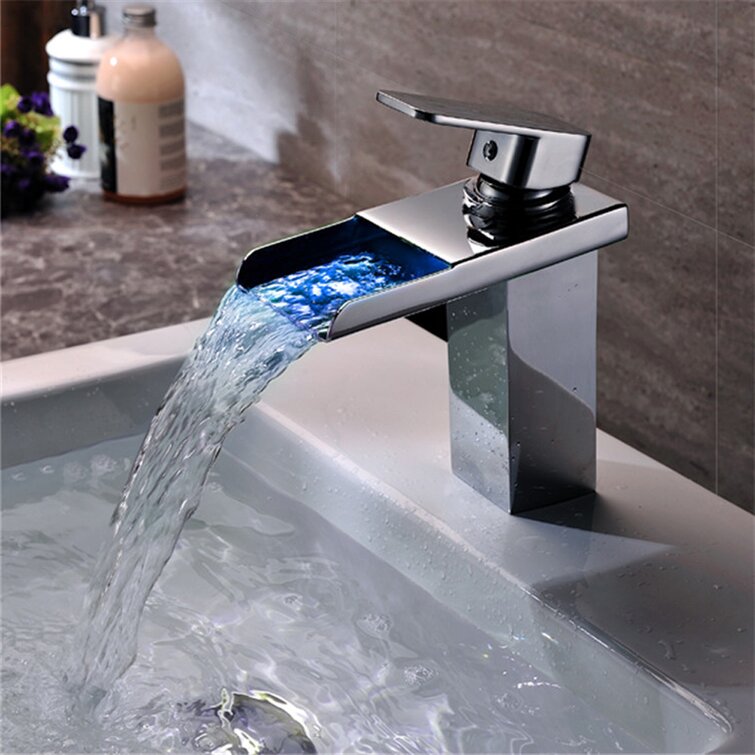 Waterfall Bathroom Faucet Single Handle Basin Mixer – ATY Home Decor