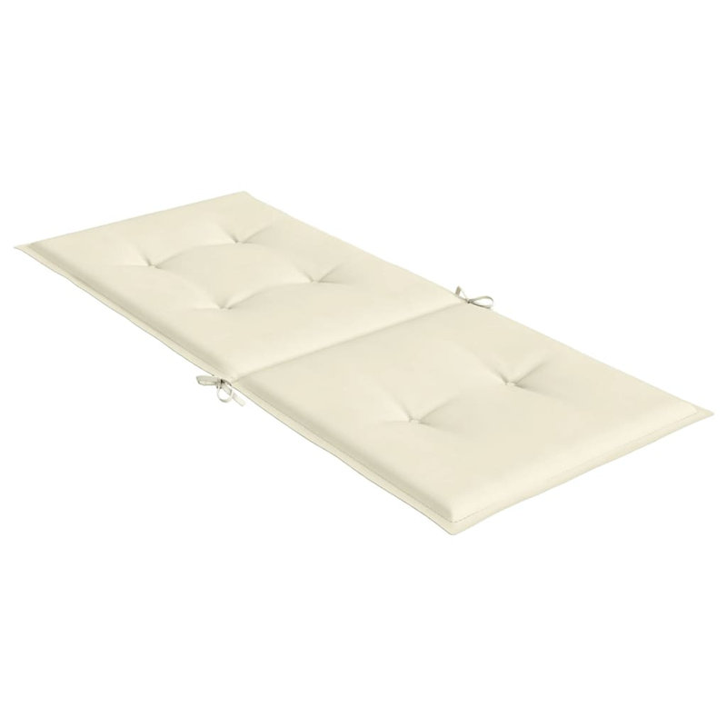 Outdoor Seat / Back Cushion, Cream
