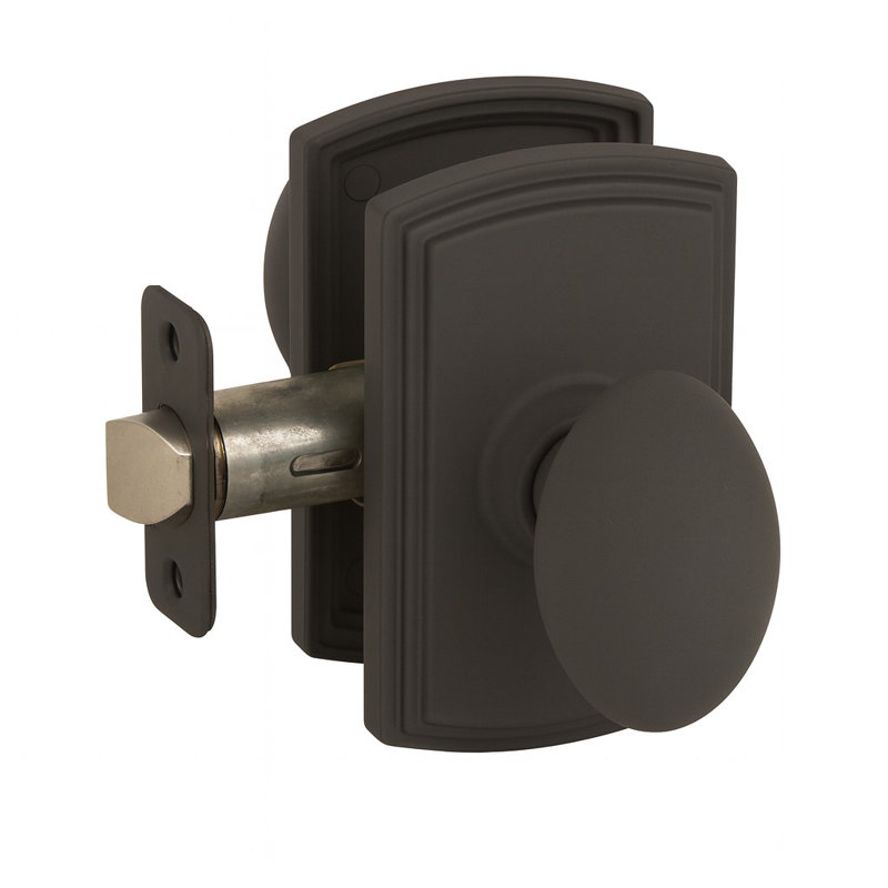 Callan Canova Passage (Hall/Closet) Door Knob Satin Nickel, Satin Nickel