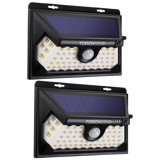Moyen 58 LED Solar Power Security Wall Lights Outdoor with Motion Sensor Dusk to Dawn