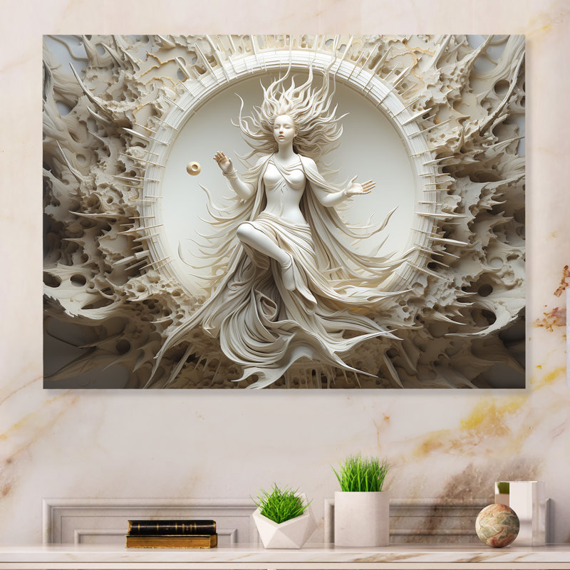 - Art mural en métal Hinduisim, H 30 po x l 40 po x P 1,5 po