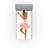 Ambesonne Retro Fitted Sheet 2-Pack Ballerina Dancing Brown Rose-106776893