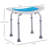 6-Level Adjustable Curved Bath Stool Spa Shower Chair Non-Slip Design For The Elderly