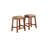 Kalaiyah Upholstered Counter Stool with Solid Wood Frame-1643685877