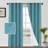 Dawain Linen Solid Textured 100% Blackout Window Drapes for Bedroom Thermal Grommet Full Lighting Blocking for Living Room Curtains 2 Panels-1081501570-1081501564