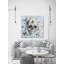 «Clouded Happy Butterfly Skull» par Parvez Taj, reproduction sur toile tendue-2147025385