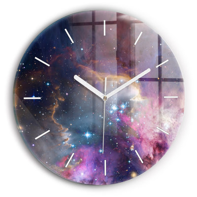 Glass Wall Clock