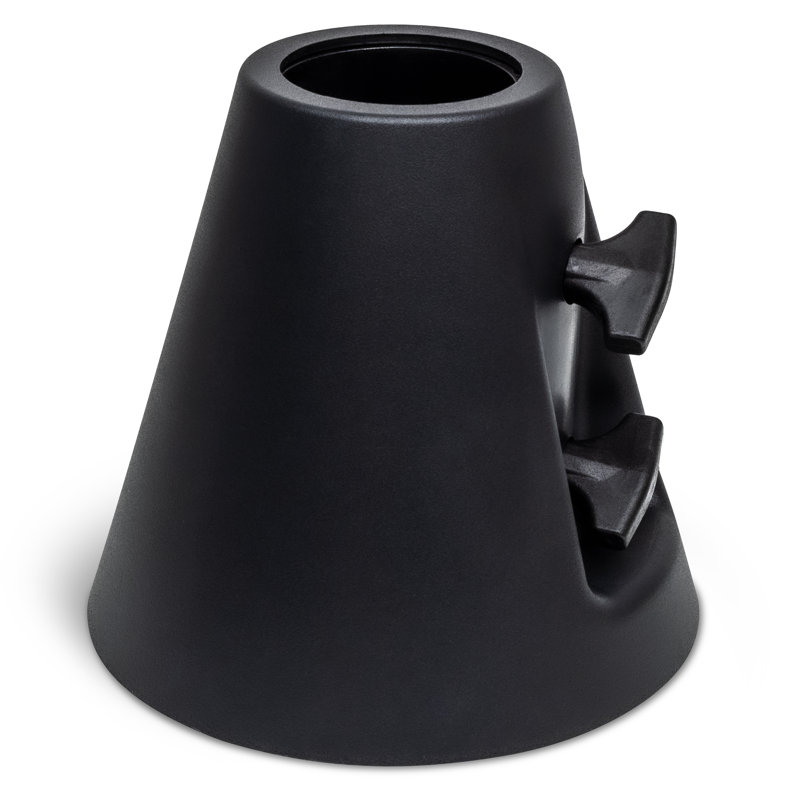 Ancrage de parasol Gosports 500Lb, Noir