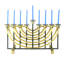 Suspension 10" Menorah-1531149201