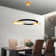 Staudt 2 - Light Dimmable LED Wagon Wheel Chandelier