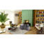Ensemble de 2 tables de bout avec rangement, table d'appoint ronde avec plateau amovible-107092330-107092333
