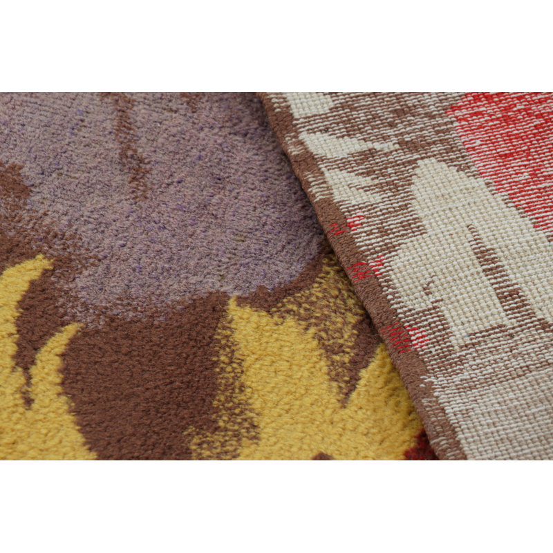 One-of-a-Kind 4'x6'11 Hand Knotted Area Rug