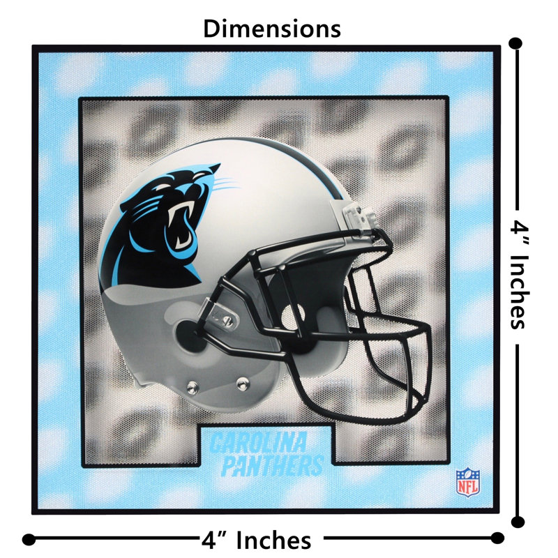 Sous-verre Carolina Panthers Helmet