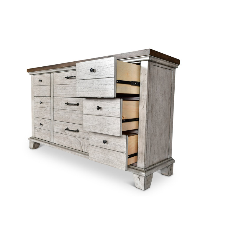 Elgin 64'' W 9 - Drawer Dresser, Ivory