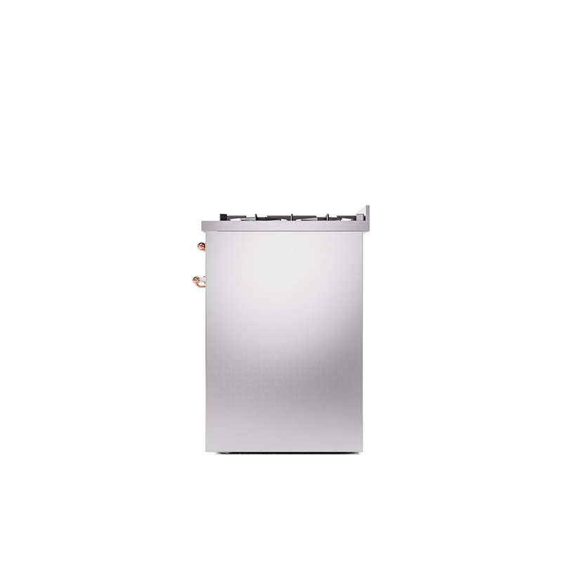 ILVE Nostalgie II 30 in Dual Fuel Range, Blue Gray/Bronze, Natural Gas