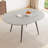 Modern Kitchen Dining Table, Extendable Dining Table, Round to Oval Table-121837793