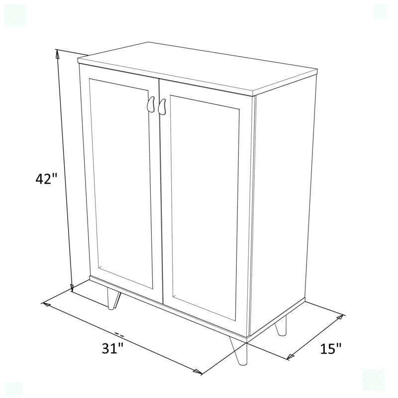 Armoire de rangement pour chaussures Kruempel