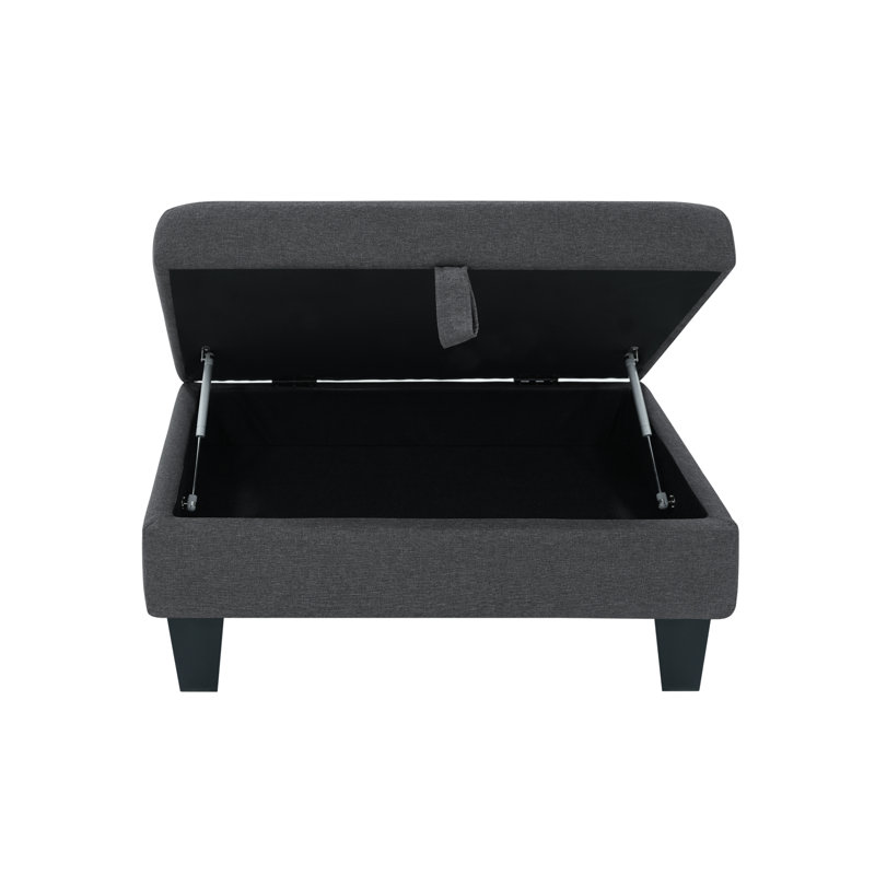 Storage Ottoman (Linen)