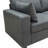 Brooklington 71"W Lightweight Loveseat Sofa, Easy-to-Move Polyester Upholstered 2-Seater Couch for Small Space Apartment Dorm-1761689288