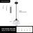 Modern 1-Light Single Dome Kitchen Island Pendant With Clear Glass-1618353749